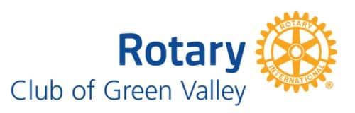 Rotary Club of Green Valley logo featuring the Rotary International emblem
