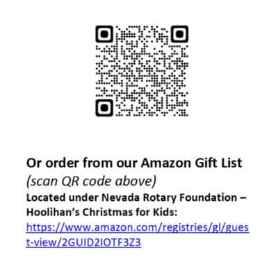Nevada Rotary Foundation QR Code
